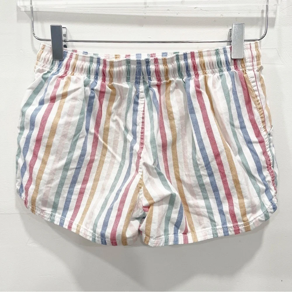 Old Navy Colorful Stripe Shorts Cotton Girls XL 14